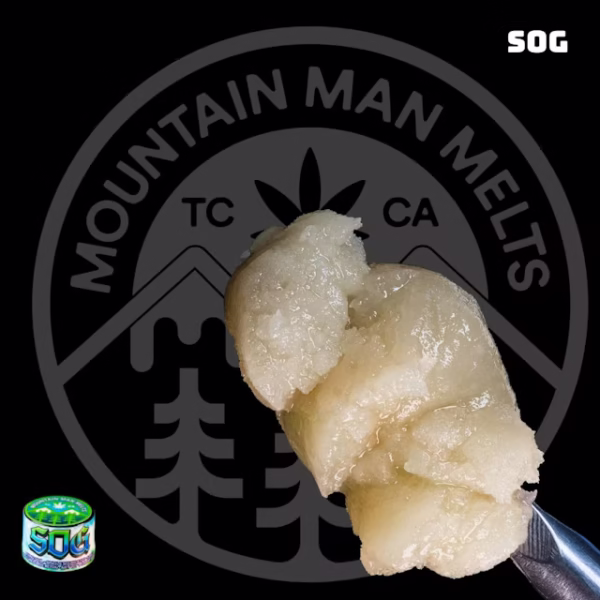 Mountain Man live rosin, SOG live rosin, living soil cannabis concentrate, solventless live rosin, premium live rosin, organic cannabis extract, terpene-rich concentrates, Cannabis Exotic Dispensary concentrates