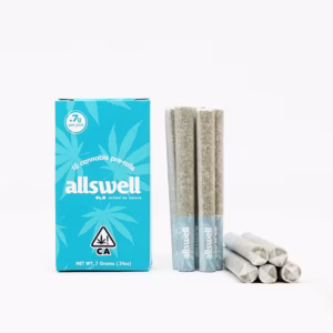 ALLSWELL Serenity Now pre-rolls, Serenity Now multipack pre-rolls, ALLSWELL pre-rolls 7g, .7g pre-roll multipack, premium cannabis pre-rolls, relaxing cannabis joints, stress relief pre-rolls, smooth-burning pre-rolls, multipack cannabis joints, Cannabis Exotic Dispensary pre-rolls