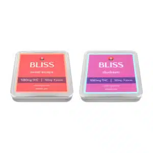 Bliss – Day Dream/Sweet Escape Cannabis Infused Gummies (1080mg THC)