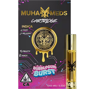 Bubblegum Burst Cartridge – 1000MG Premium Vape Cartridge (CED)
