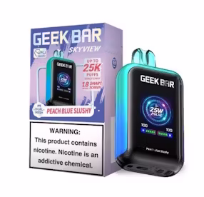 Geek Bar Skyview, smooth cannabis vape, disposable cannabis vape, balanced cannabis flavor, terpene-rich vape, discreet cannabis shipping, Cannabis Exotic Dispensary