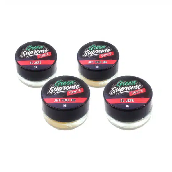 Green Supreme Live Sauce, live sauce cannabis concentrate, mix and match concentrates, terpene-rich cannabis, discreet cannabis shipping, Cannabis Exotic Dispensary