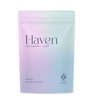 Haven Shroom Gummies, Fruit Flavoured Gummies, Psilocybin Gummies, Premium Edibles, Discreet Shipping, Cannabis Exotic Dispensary