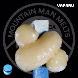 Mountain Man live rosin, Vaparu live rosin, living soil cannabis concentrate, solventless live rosin, premium live rosin, organic cannabis extract, herbal terpene concentrates, Cannabis Exotic Dispensary concentrates