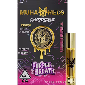 Purple Breath | Melted Diamonds Cartridge | 1000MG
