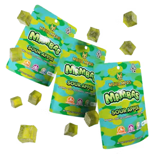 Sour Apple Mambas Gummies 200MG