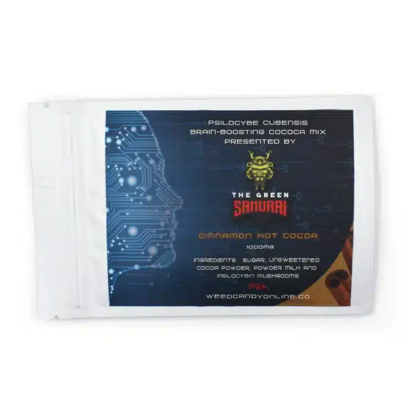 Psilocybin cocoa, mushroom cocoa drink, premium cocoa mix, discreet edible delivery, trusted dispensary Green Samurai Cocoa, Psilocybin Cocoa Drink, Mushroom Cocoa Mix, Premium Drink Mix, Discreet Shipping, Cannabis Exotic Dispensary