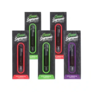 Green Supreme HTFSE, HTFSE cannabis oil, mix and match cannabis oil, premium cannabis cartridges, discreet cannabis shipping, Cannabis Exotic Dispensary