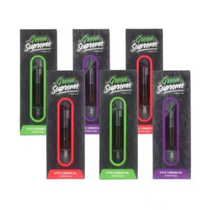 Green Supreme HTFSE, HTFSE cannabis oil, mix and match cannabis oil, premium cannabis cartridges, discreet cannabis shipping, Cannabis Exotic Dispensary