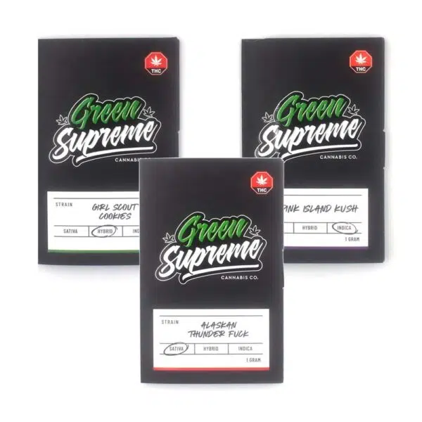 Green Supreme – 3 Pack Shatter Mix & Match