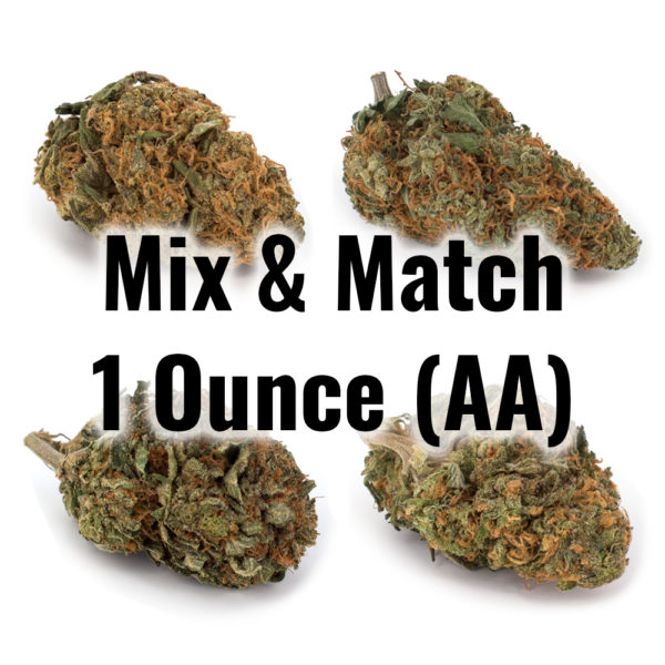 1 Ounce with 4 Strains (AA) – Mix & Match – Build Your Own