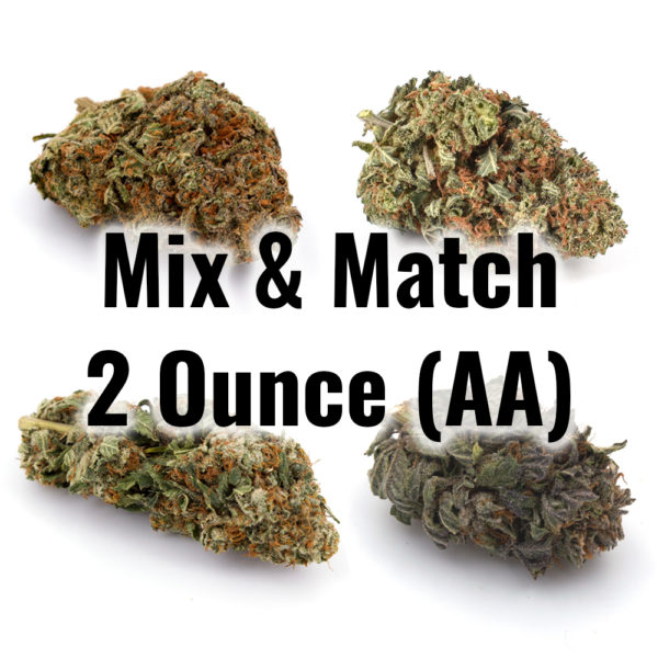 2 Ounces with 4 Strains (AA) – Mix & Match – Build Your Own