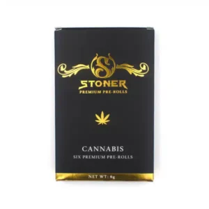 Stoner Premium Pre-Rolls, Stoner pre-roll pack, 6 pack cannabis pre-rolls, premium pre-rolled joints, Cannabis Exotic Dispensary pre-rolls, smooth cannabis joints, ready-to-smoke cannabis, balanced cannabis pre-rolls, discreet cannabis shipping, adult-use cannabis pre-rolls,