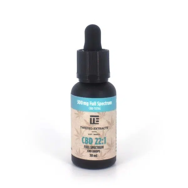 Twisted Extracts – 22:1 Full Spectrum Cannabis Oil Drops