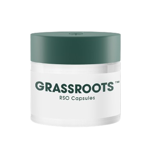 Hybrid RSO capsules, THC RSO capsules, Rick Simpson Oil capsules, full-spectrum THC, strong THC capsules, cannabis capsules CED, long-lasting THC relief, discreet cannabis capsules