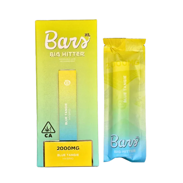 BARS XL disposable, Blue Tangie disposable, 2g cannabis disposable vape, citrus cannabis vape, premium disposable vape, high-capacity vape pen, Cannabis Exotic Dispensary vapes