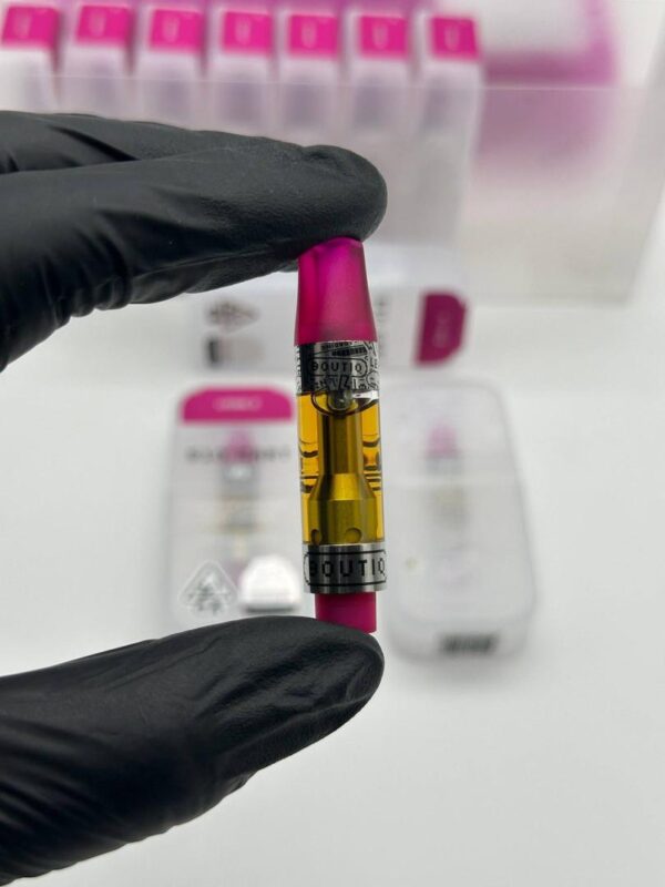 Boutiq 510 cartridge, Boutiq vape cart, 510 thread cannabis cartridge, premium cannabis vape cart, THC vape cartridge, Boutiq cannabis oil, Cannabis Exotic Dispensary vape