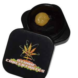 Atomic Concentrates wax, Atomic wax 1g, premium cannabis wax, CED concentrates, Cannabis Exotic Dispensary wax, dab wax 1g, high quality wax concentrate