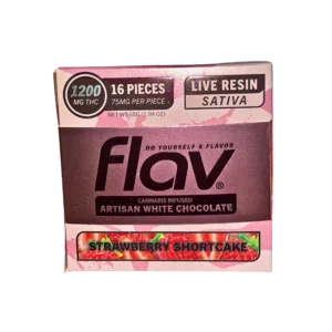 Strawberry Shortcake live resin, FLAV live resin chocolate, artisan cannabis chocolate, Strawberry Shortcake cannabis edible, live resin infused chocolate, hybrid cannabis edible, gourmet cannabis treat, potent live resin chocolate, decadent cannabis dessert, top-shelf cannabis chocolate, boutique cannabis edible, ready-to-eat cannabis chocolate, discreet cannabis delivery, Cannabis Exotic Dispensary chocolate, CED infused edibles, sweet cannabis chocolate, premium cannabis treat, flavorful cannabis chocolate, long-lasting effects edible, portable cannabis chocolate