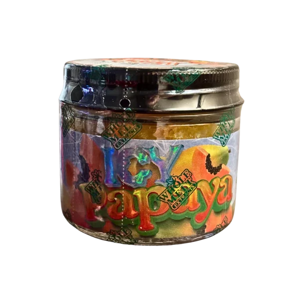 ICY PAPAYA Whole Melt Extracts live resin badder, live resin badder 1oz, Whole Melt Extracts concentrates, premium cannabis badder, bulk live resin concentrate, dab concentrates 1oz, terpene-rich badder, solvent-based cannabis extract, Whole Melt Extracts badder jar, Cannabis Exotic Dispensary concentrates, CED premium extracts, trusted cannabis dispensary, reliable cannabis shipping, top-tier live resin badder