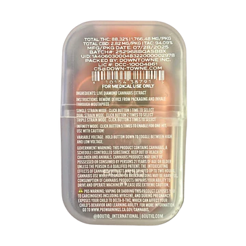 Boutiq SWiTCH V5 Disposable delivers dual-chamber cannabis vaping, smooth terpene-rich vapor, customizable sessions, and fast, discreet worldwide shipping.