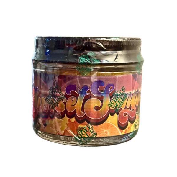 SUNSET SANGRIA Whole Melt Extracts live resin badder, live resin badder 1oz, Whole Melt Extracts concentrates, premium cannabis badder, bulk live resin concentrate, dab concentrates 1oz, terpene-rich badder, solvent-based cannabis extract, Whole Melt Extracts badder jar, Cannabis Exotic Dispensary concentrates, CED premium extracts, trusted cannabis dispensary, reliable cannabis shipping, top-tier live resin badder