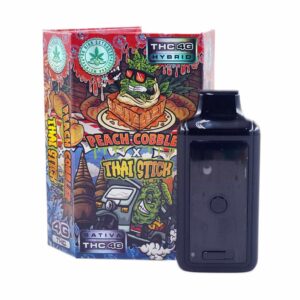 So High Extracts dual chamber pen, Peach Cobbler vape, Thai Stick vape, dual flavor disposable vape, 8 gram disposable vape, high potency THC vape, premium cannabis vape pen, dual chamber THC pen, portable disposable vape, smooth vapor cannabis