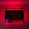 Purple pink marble LED rolling tray, LED rolling tray with lights, CED rolling tray, Cannabis Exotic Dispensary accessories, illuminated rolling tray, rolling tray with party mode, premium smoking tray, LED weed rolling tray