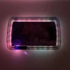 Purple pink marble LED rolling tray, LED rolling tray with lights, CED rolling tray, Cannabis Exotic Dispensary accessories, illuminated rolling tray, rolling tray with party mode, premium smoking tray, LED weed rolling tray